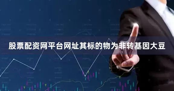 股票配资网平台网址其标的物为非转基因大豆