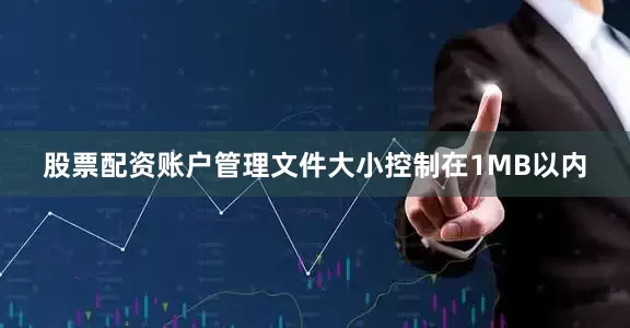 股票配资账户管理文件大小控制在1MB以内